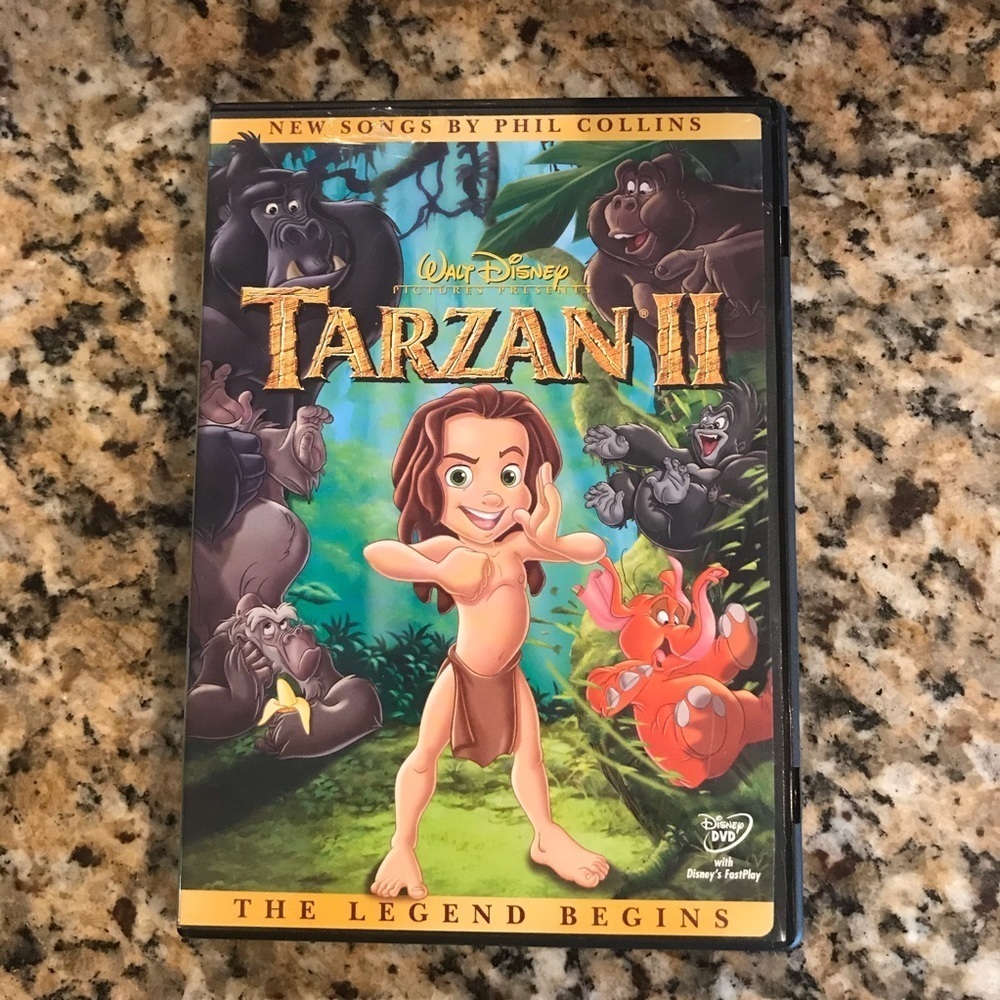 🍿Tarzan II DVD